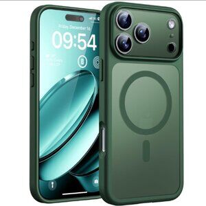 for iPhone 17 Pro Case, Full Camera Protection, Built-in Magnetic Ring